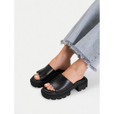 Pantoletten DeeZee CEO-H3T9820-5 Schwarz 40 female Pantoletten DeeZee CEO-H3T9820-5 Schwarz 40 female