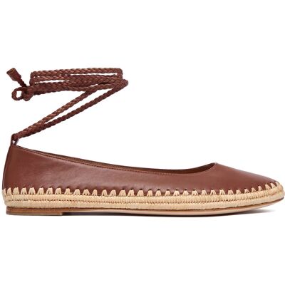 Espadrilles Max Mara 2614521012670 Braun 40 female Espadrilles Max Mara 2614521012670 Braun 40 female