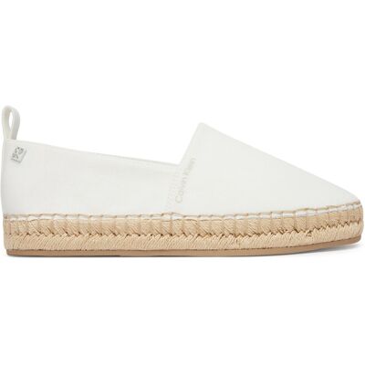 Espadrilles Calvin Klein Oblique Espadrille Canvas HW0HW02931 Weiß 37 female Espadrilles Calvin Klein Oblique Espadrille Canvas HW0HW02931 Weiß 37 female