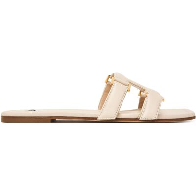 Pantoletten Elisabetta Franchi SA-50L-62E2-V550 Creme 35 female Pantoletten Elisabetta Franchi SA-50L-62E2-V550 Creme 35 female