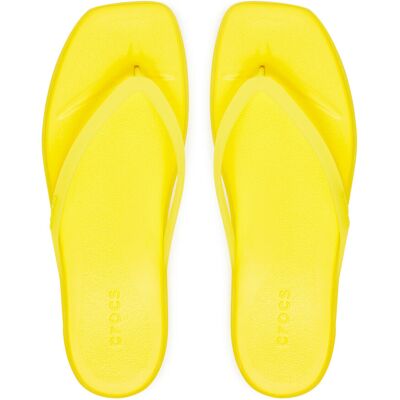 Zehentrenner Crocs Miami Frosted Flip 211474 Gelb 42_43 female Zehentrenner Crocs Miami Frosted Flip 211474 Gelb 42_43 female
