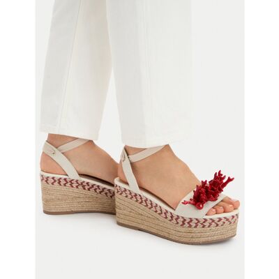 Espadrilles Liu Jo Bali 02 SA6085 T6948 Creme 37 female Espadrilles Liu Jo Bali 02 SA6085 T6948 Creme 37 female