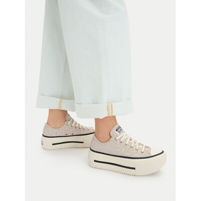 Sneakers aus Stoff Converse Chuck Taylor All Star Lift Double Stack Platform Deer A17884C Beige 39_1_2 female Sneakers aus Stoff Converse Chuck Taylor All Star Lift Double Stack Platform Deer A17884C Beige 39_1_2 female