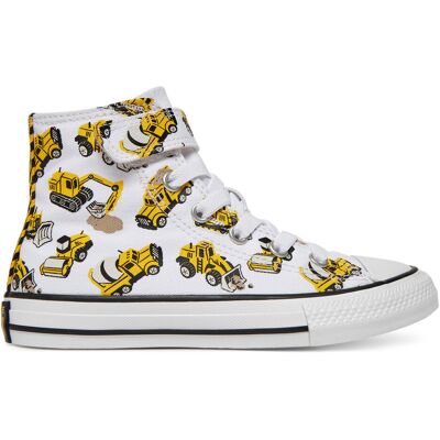Sneakers aus Stoff Converse Chuck Taylor All Star Construction Truck Easy-On A10766C Weiß 34 male Sneakers aus Stoff Converse Chuck Taylor All Star Construction Truck Easy-On A10766C Weiß 34 male