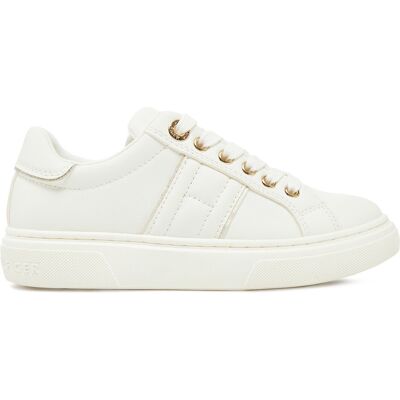 Sneakers Tommy Hilfiger Low Cut Lace-Up Sneaker T3A9-33745-1439 M Weiß 31 female Sneakers Tommy Hilfiger Low Cut Lace-Up Sneaker T3A9-33745-1439 M Weiß 31 female