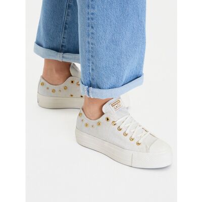 Sneakers aus Stoff Converse Chuck Taylor All Star Heathered Glam A17597C Beige 39 female Sneakers aus Stoff Converse Chuck Taylor All Star Heathered Glam A17597C Beige 39 female