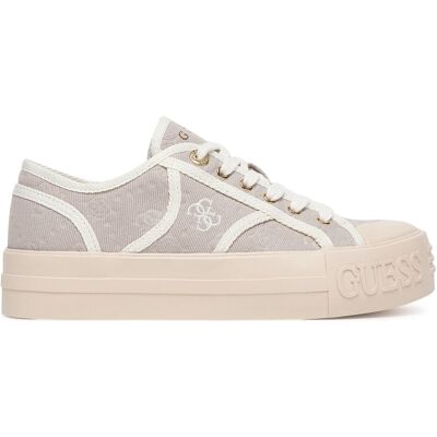 Sneakers aus Stoff Guess FLPISS FAL12 Beige 39 female Sneakers aus Stoff Guess FLPISS FAL12 Beige 39 female