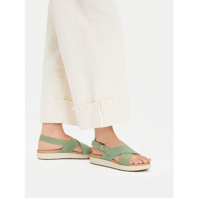 Sandalen Keen Elle Luxe Cross Strap 1030525 Grün 37 female Sandalen Keen Elle Luxe Cross Strap 1030525 Grün 37 female