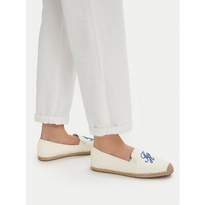 Espadrilles Tommy Hilfiger Th Script Summer Espadrille FW0FW09240 Weiß 37 female Espadrilles Tommy Hilfiger Th Script Summer Espadrille FW0FW09240 Weiß 37 female