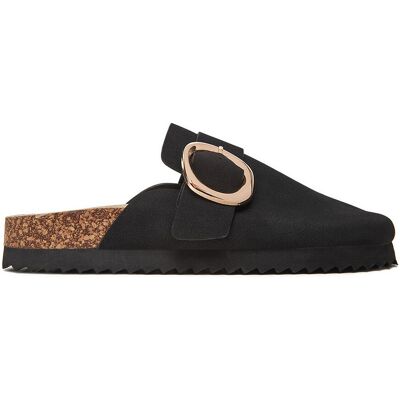 Pantoletten DeeZee T0613-61 Schwarz 37 female Pantoletten DeeZee T0613-61 Schwarz 37 female