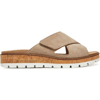 Pantoletten Comfortabel 700673-08 Beige 36 female Pantoletten Comfortabel 700673-08 Beige 36 female