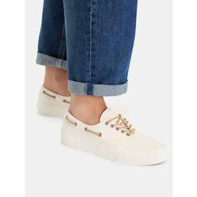 Sneakers aus Stoff Vans Authentic Boat Shoe VN000Z6WCCZ1 Creme 39 female Sneakers aus Stoff Vans Authentic Boat Shoe VN000Z6WCCZ1 Creme 39 female
