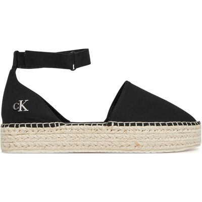 Espadrilles Calvin Klein Jeans Flatform Espadrille Sling Mg YW0YW01735 Schwarz 41 female Espadrilles Calvin Klein Jeans Flatform Espadrille Sling Mg YW0YW01735 Schwarz 41 female