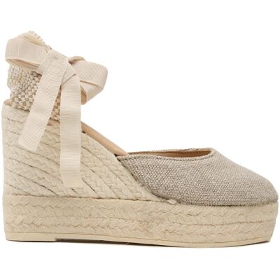 Espadrilles Manebi Wedge Espadrilles O 7.1 WV Beige 39 female Espadrilles Manebi Wedge Espadrilles O 7.1 WV Beige 39 female