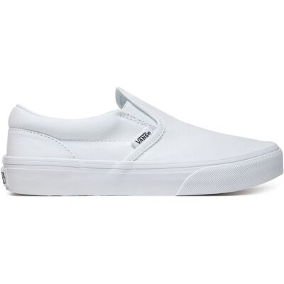 Sneakers aus Stoff Vans Classic Slip On VN000D35W001 Weiß 35 female Sneakers aus Stoff Vans Classic Slip On VN000D35W001 Weiß 35 female