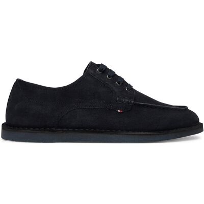 Halbschuhe Tommy Hilfiger Stitchdown Suede Derby FM0FM05841 Dunkelblau 44 male Halbschuhe Tommy Hilfiger Stitchdown Suede Derby FM0FM05841 Dunkelblau 44 male