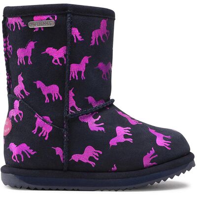 Schneeschuhe EMU Australia Rainbow Unicorn Brumby K12373 Schwarz 24 female Schneeschuhe EMU Australia Rainbow Unicorn Brumby K12373 Schwarz 24 female