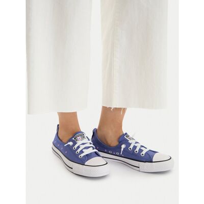 Sneakers aus Stoff Converse Chuck Taylor All Star Shoreline Embroidered Stars A16058C Blau 39 female Sneakers aus Stoff Converse Chuck Taylor All Star Shoreline Embroidered Stars A16058C Blau 39 female