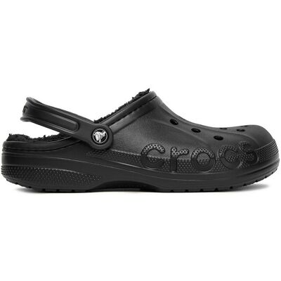 Pantoletten Crocs 9 Baya Lined Clog 205969-060 Schwarz 46_47 male Pantoletten Crocs 9 Baya Lined Clog 205969-060 Schwarz 46_47 male