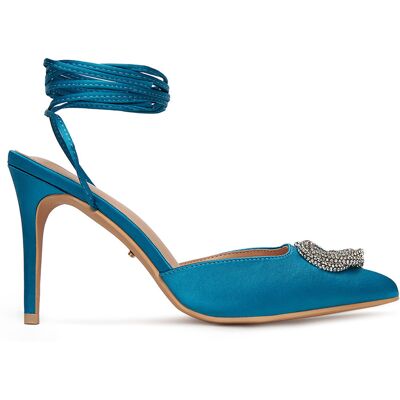 High Heels DeeZee ZALFA5304-23 Blau 38 female High Heels DeeZee ZALFA5304-23 Blau 38 female