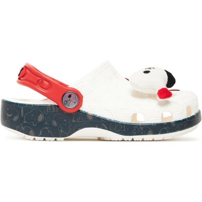 Pantoletten Crocs Classic Peanuts 21112 Weiß 29_30 male Pantoletten Crocs Classic Peanuts 21112 Weiß 29_30 male