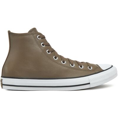 Sneakers aus Stoff Converse Chuck Taylor All Star Faux Leather Hi A09482C 216 Braun 41 unisex Sneakers aus Stoff Converse Chuck Taylor All Star Faux Leather Hi A09482C 216 Braun 41 unisex