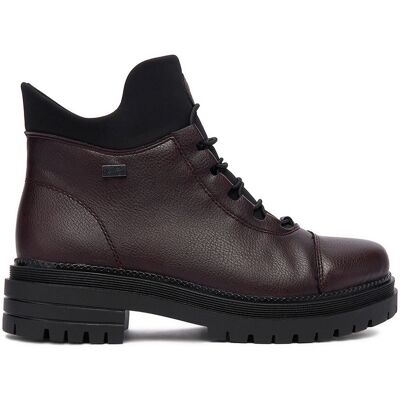 Schnürschuhe Rieker Y3163-35 Dunkelrot 38 female Schnürschuhe Rieker Y3163-35 Dunkelrot 38 female