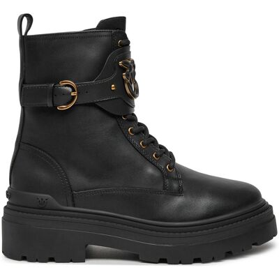 Schnürstiefeletten PINKO Mia 07 SD0147 P001 Schwarz 39 female Schnürstiefeletten PINKO Mia 07 SD0147 P001 Schwarz 39 female