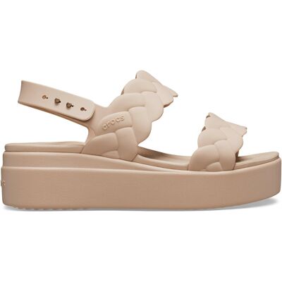 Sandalen Crocs Brooklyn Woven Upper LW 209977 Beige 41_42 female Sandalen Crocs Brooklyn Woven Upper LW 209977 Beige 41_42 female