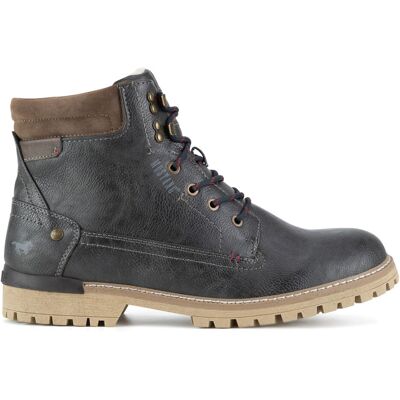 Schnürschuhe Mustang 4142-602 Grau 44 male Schnürschuhe Mustang 4142-602 Grau 44 male