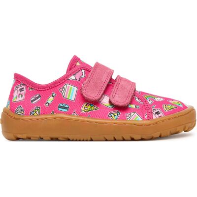 Hausschuhe Froddo Barefoot Canvas G1700440-10 S Rosa 27 female Hausschuhe Froddo Barefoot Canvas G1700440-10 S Rosa 27 female