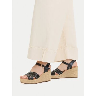 Espadrilles Clarks Sabina Strap 26181462 Schwarz 39_5 female Espadrilles Clarks Sabina Strap 26181462 Schwarz 39_5 female