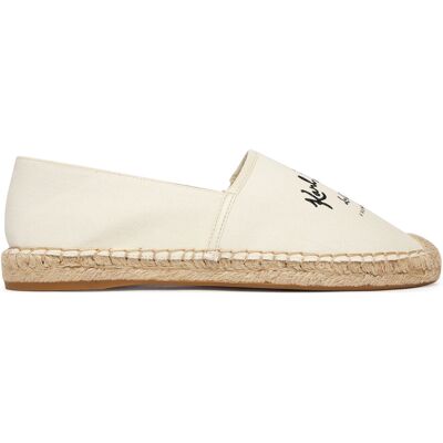 Espadrilles KARL LAGERFELD KL80110A Écru 35 female Espadrilles KARL LAGERFELD KL80110A Écru 35 female
