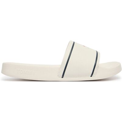 Pantoletten Tommy Jeans Tjw Poolslides EN0EN02976 Weiß 40 female Pantoletten Tommy Jeans Tjw Poolslides EN0EN02976 Weiß 40 female
