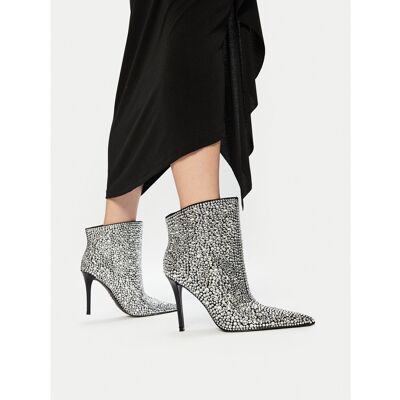 Stiefeletten Steve Madden Sentinel-R SM11003450 Silberfarben 39 female Stiefeletten Steve Madden Sentinel-R SM11003450 Silberfarben 39 female