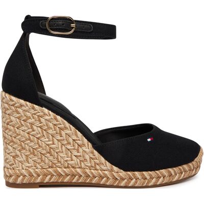 Espadrilles Tommy Hilfiger Flag High Wedge Espad Closed Toe FW0FW09225 Schwarz 41 female Espadrilles Tommy Hilfiger Flag High Wedge Espad Closed Toe FW0FW09225 Schwarz 41 female