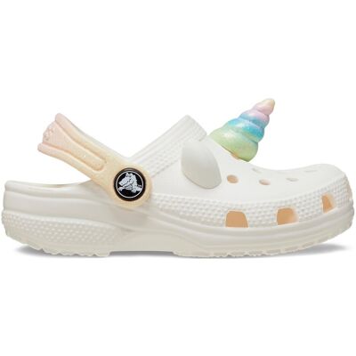 Pantoletten Crocs Classic Iam Rainbow Unicorn Clog T 209701 Weiß 22_5 female Pantoletten Crocs Classic Iam Rainbow Unicorn Clog T 209701 Weiß 22_5 female