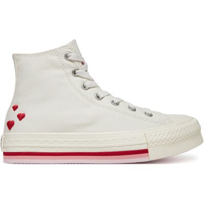 Sneakers aus Stoff Converse Chuck Taylor All Star Lift Valentine'S Day Platform A10716C Beige 38 unisex Sneakers aus Stoff Converse Chuck Taylor All Star Lift Valentine'S Day Platform A10716C Beige 38 unisex