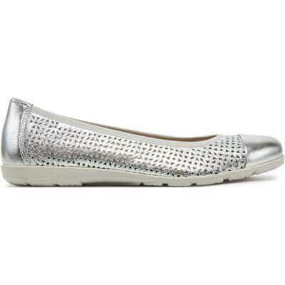 Ballerinas Caprice 9-22151-42 Silberfarben 39 female Ballerinas Caprice 9-22151-42 Silberfarben 39 female