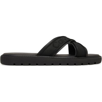 Pantoletten Calvin Klein Sq Molded Sandal Xcross Wb HM0HM02101 Schwarz 41 male Pantoletten Calvin Klein Sq Molded Sandal Xcross Wb HM0HM02101 Schwarz 41 male