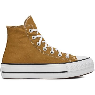 Sneakers aus Stoff Converse Chuck Taylor All Star Lift Platform HI A07210C Braun 36_1_2 female Sneakers aus Stoff Converse Chuck Taylor All Star Lift Platform HI A07210C Braun 36_1_2 female