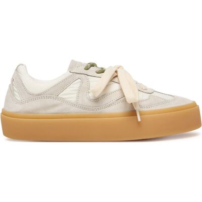 Sneakers Inuikii Lynn Suede 1001.001.0461 Écru 39 female Sneakers Inuikii Lynn Suede 1001.001.0461 Écru 39 female