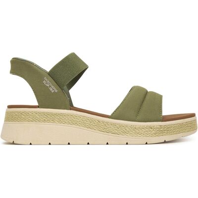 Sandalen Skechers BOBS Sun Ray 114413/OLV Grün 37 female Sandalen Skechers BOBS Sun Ray 114413/OLV Grün 37 female