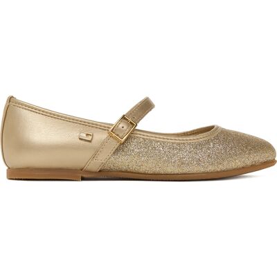 Ballerinas Tommy Hilfiger Ballerina T4A3-33930-0572 S Goldfarben 36 female Ballerinas Tommy Hilfiger Ballerina T4A3-33930-0572 S Goldfarben 36 female