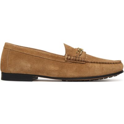 Mokassins Tommy Hilfiger Th Chain Suede Loafer FW0FW09327 Braun 40 female Mokassins Tommy Hilfiger Th Chain Suede Loafer FW0FW09327 Braun 40 female