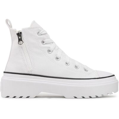 Sneakers aus Stoff Converse Chuck Taylor All Star Lugged Lift Hi A03012C Weiß 39 female Sneakers aus Stoff Converse Chuck Taylor All Star Lugged Lift Hi A03012C Weiß 39 female