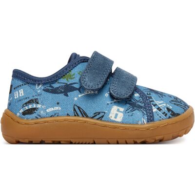 Hausschuhe Froddo Barefoot Canvas G1700440-6 M Blau 23 male Hausschuhe Froddo Barefoot Canvas G1700440-6 M Blau 23 male