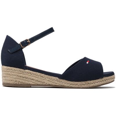 Espadrilles Tommy Hilfiger Rope Wedge Sandal T3A7-32185-0048 M Dunkelblau 33 female Espadrilles Tommy Hilfiger Rope Wedge Sandal T3A7-32185-0048 M Dunkelblau 33 female