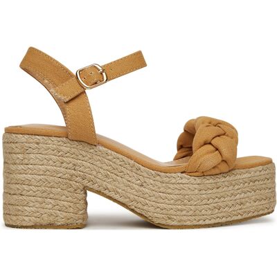 Espadrilles DeeZee XFV20019-09 Beige 38 female Espadrilles DeeZee XFV20019-09 Beige 38 female