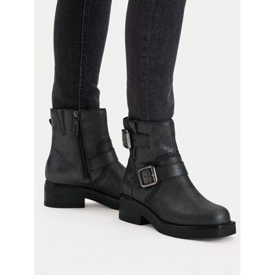 Stiefeletten Clarks Rebelle Buckle 26178889 Silberfarben 37 female Stiefeletten Clarks Rebelle Buckle 26178889 Silberfarben 37 female